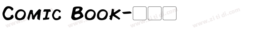 Comic Book字体转换